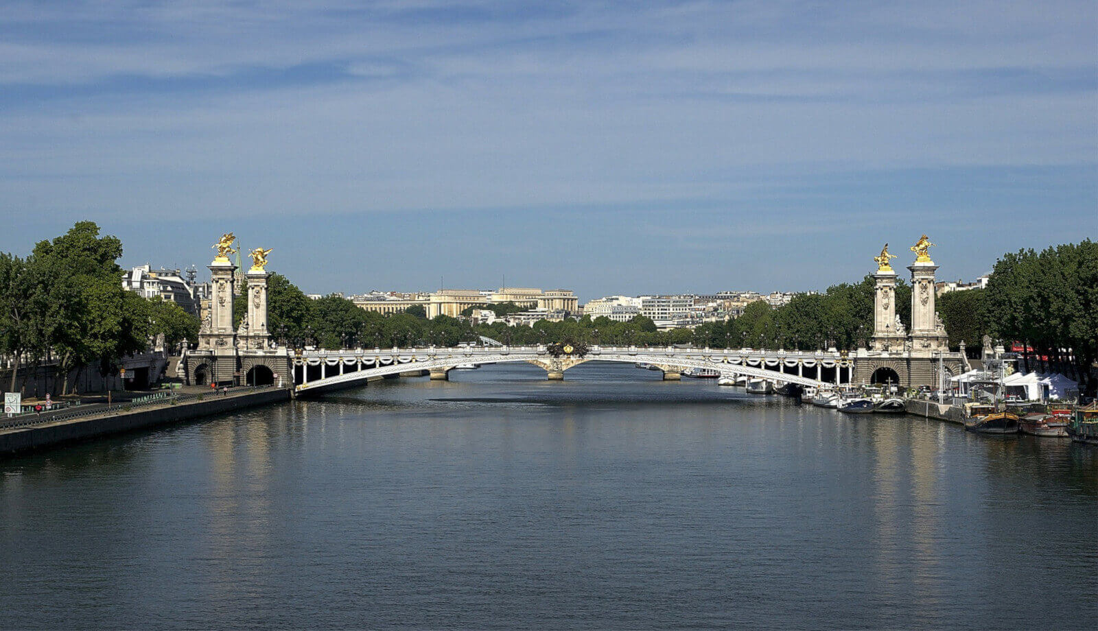 Openwaterzwemmen parijs 2024 - Pont Alexandre-III - Seine